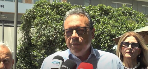 O Σωκράτης Φάμελλος στις Σέρρες- video