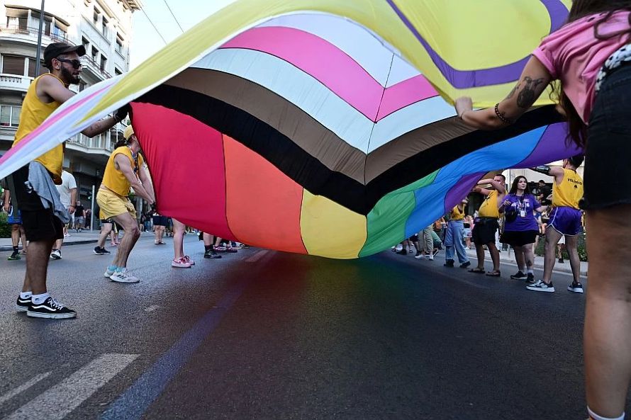 Σε εξέλιξη το Athens Pride 2024 στην Πλατεία Συντάγματος