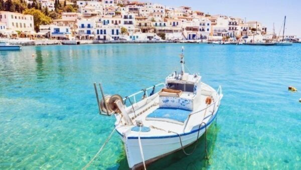 a boat in the water