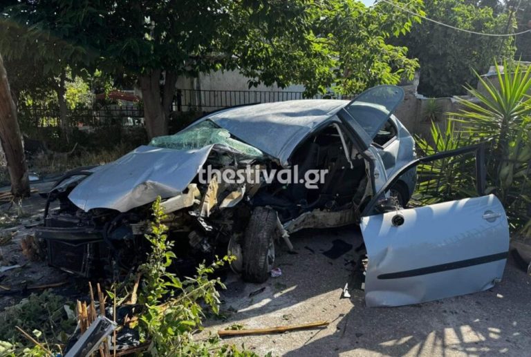 Θεσσαλονίκη: Νεκρός 22χρονος οδηγός που "καρφώθηκε” σε κολώνα