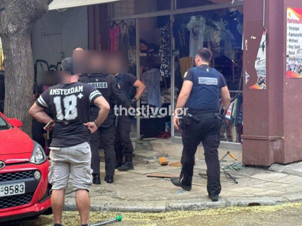 Θεσσαλονίκη: Μπούκαραν σε κατάστημα, το έσπασαν και έδειραν ζευγάρι (φωτο & video)