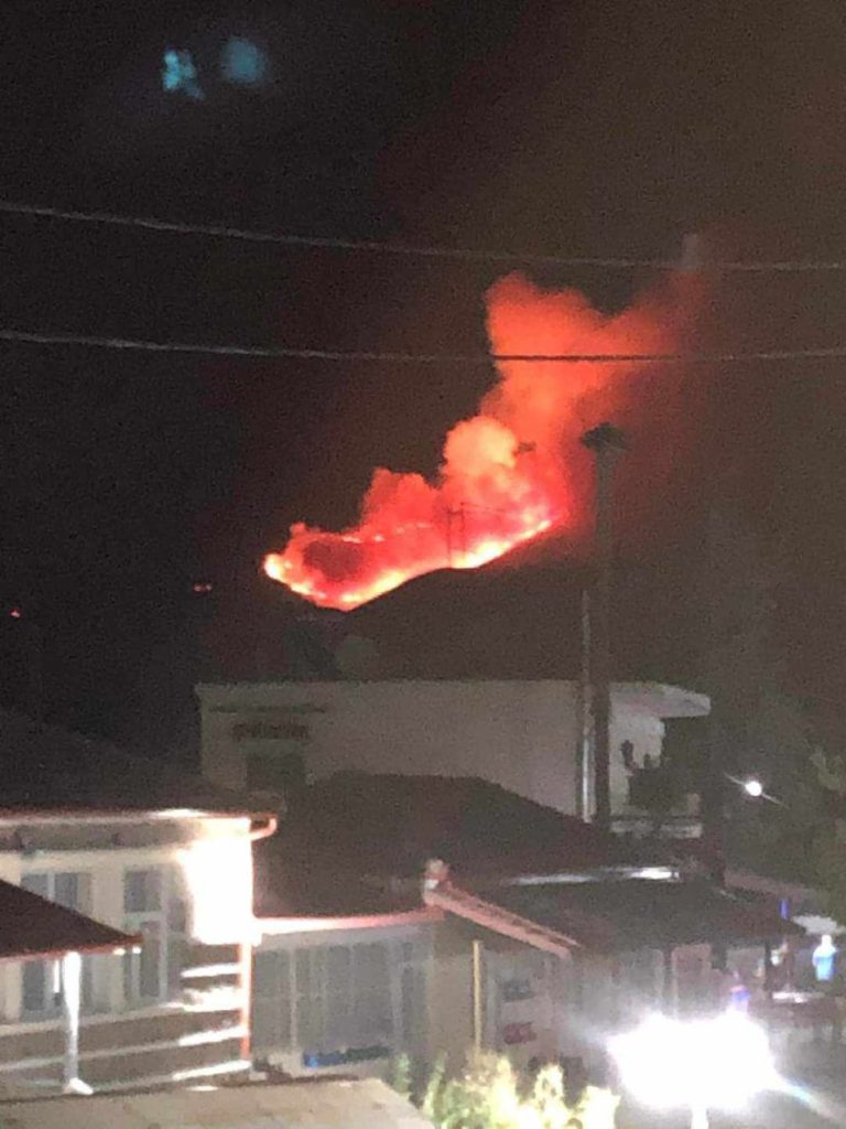  Πέλλα: Συναγερμός για μεγάλη φωτιά στο όρος Πάικο (φωτο) 