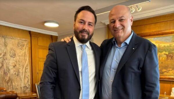 Συνάντηση του βουλευτή της ΝΔ Διαμαντή Γκολιδάκη με τον Υπουργό Αγροτικής Ανάπτυξης και Τροφίμων Κώστα Τσιάρα
