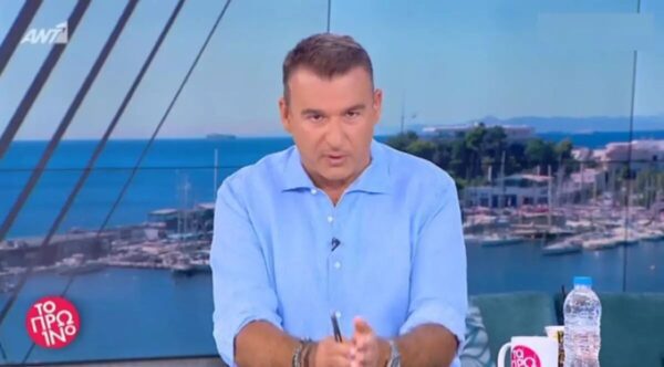 Γιώργος Λιάγκας: «Σήμερα ο Γιώργος Παπαδάκης έκανε υπέρβαση, δεν πειράζει, θα ξεκινάμε 10:20»
