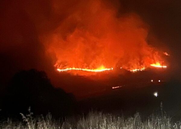 Σέρρες, φωτιά στο όρος Όρβηλος: Επεκτάθηκε στην περιοχή Σπανουβίτσας και Ανάληψης