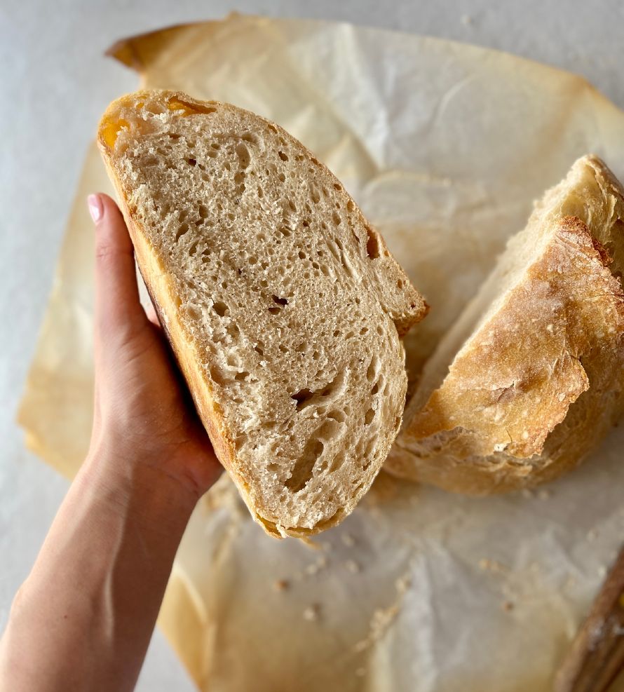 Φτιάξτε το πιο εύκολο σπιτικό ψωμί
