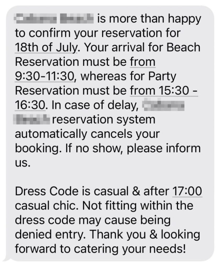  Χαλκιδική: Beach bar επιβάλλει dress code στους πελάτες του και τους προειδοποιεί με απαγόρευση εισόδου 