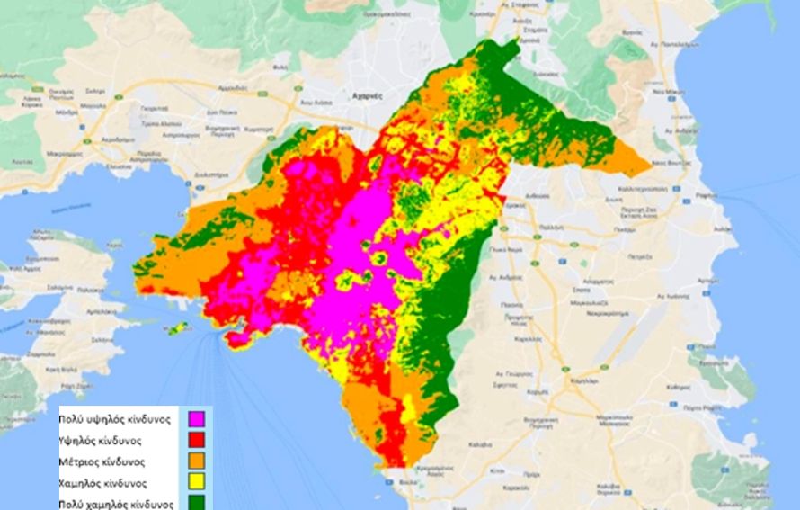 Πάνω από 3,5 βαθμούς εκτιμάται ότι μπορεί να αυξηθεί η μέση θερμοκρασία αέρα στην Αθήνα κατά την περίοδο 2041-2070 