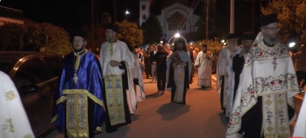 Ηράκλεια Σερρών: Λιτανεία Ιεράς Εικόνας Κοιμήσεως της Θεοτόκου -video