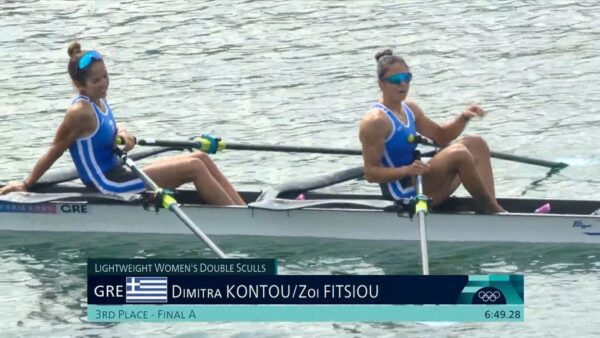 Ολυμπιακοί αγώνες: «Χάλκινες» οι Ζωή Φίτσιου και Μιλένα Κοντού στο διπλό σκιφ ελαφρών βαρών