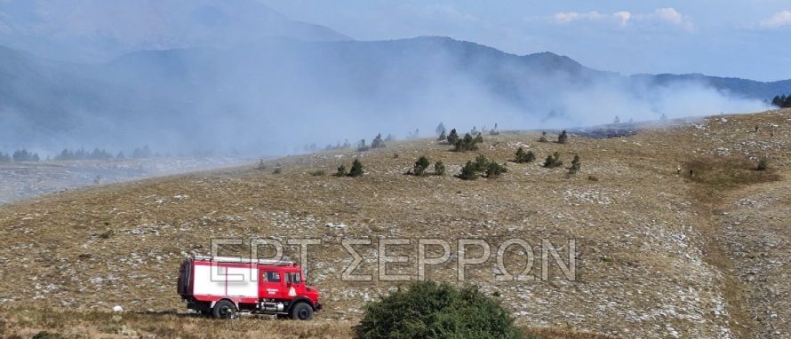 Φωτιά στο Μενοίκιο Όρος: Από το πρωί επιχειρούν εναέρια μέσα -Πέντε φωτιές σε μια μέρα στις Σέρρες (φωτογραφίες και βίντεο)