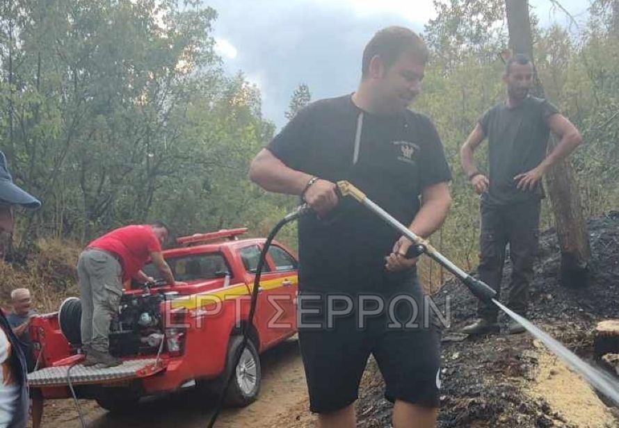 Φωτιά στο Μενοίκιο Όρος: Από το πρωί επιχειρούν εναέρια μέσα -Πέντε φωτιές σε μια μέρα στις Σέρρες (φωτογραφίες και βίντεο)