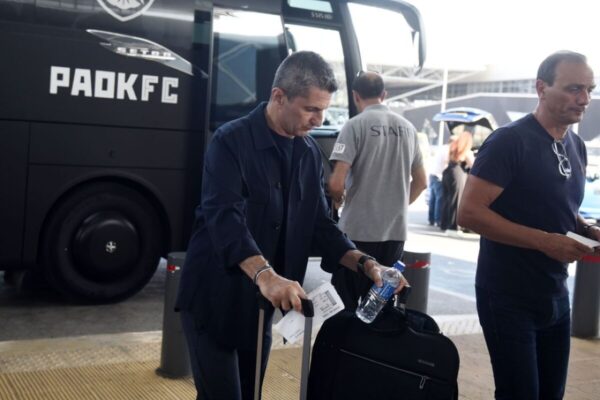 ΠΑΟΚ: Αναχώρησε για το Δουβλίνο η αποστολή (φωτο)