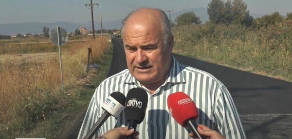 Στην τελική ευθεία η ασφαλτόστρωση της επαρχιακής οδού Σερρών – Α. Μητρουσίου -video