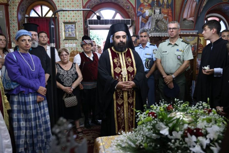 Η τίμια κάρα του Αγίου Θεόδωρου του Στρατηλάτου από τις Σέρρες στη νήσο Χίο