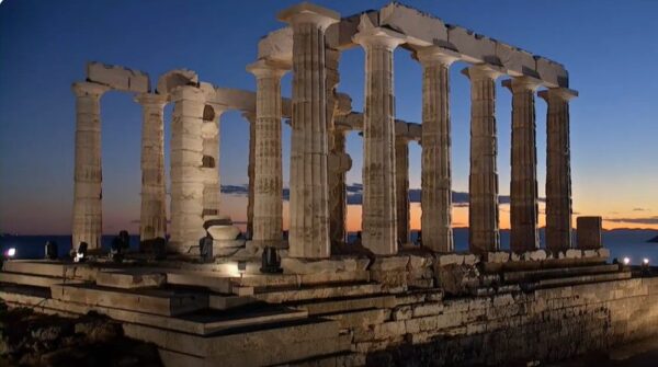 METLEN Energy & Metals: Ταξίδι στο Φως- Εμβληματική Φωταγώγηση του Ναού του Ποσειδώνα στο Σούνιο