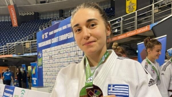 Τζούντο: «Χάλκινη» η Παπαϊωάννου στο Ευρωπαϊκό Κύπελλο U18 της Θεσσαλονίκης