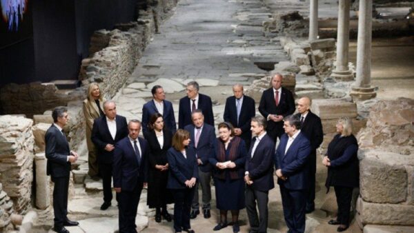 Μητσοτάκης για σταθμό Βενιζέλου: Μοναδικό τεχνικό έργο που αναδεικνύει όλο τον πολιτιστικό πλούτο της Θεσσαλονίκης