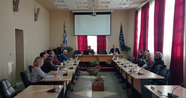 Σύγκλιση Τοπικού Επιχειρησιακού Συντονιστικού Οργάνου Πολιτικής Προστασίας Δήμου Εμμανουήλ Παππά