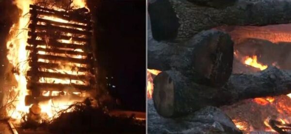 Φλώρινα: Το ξεχωριστό χριστουγεννιάτικο έθιμο με το άναμμα της μικρής και μεγάλης φωτιάς
