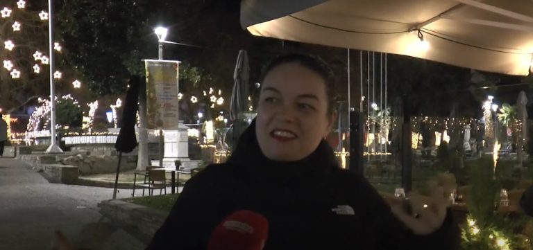 Τι λένε οι Σερραίοι για την στολισμένη πόλη - video