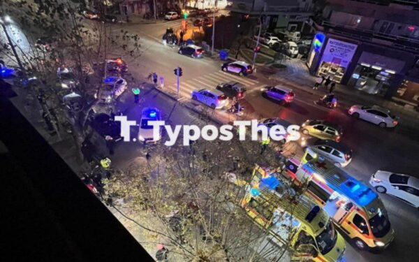  Θανατηφόρο τροχαίο με ένα νεκρό στη Θεσσαλονίκη - video