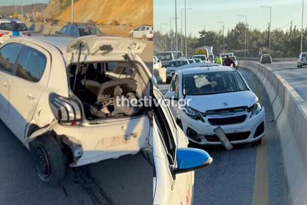 Θεσσαλονίκη: Νεκρός ο 56χρονος οδηγός που έπαθε ανακοπή και “καρφώθηκε” σε προπορευόμενο όχημα