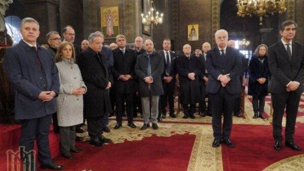 Στη δοξολογία της Πρωτοχρονιάς η Αθ. Αηδονά: "Σταθερά προσηλωμένοι στο όραμά μας για τον τόπο"
