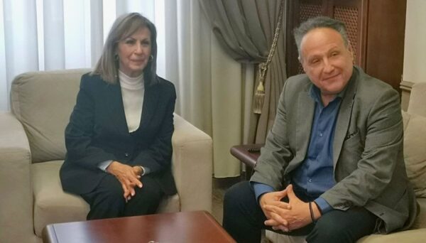 Συνάντηση Αθ.Αηδονά με τον Στέλιο Αγγελούδη - Στο επίκεντρο η εξέλιξη 4 εμβληματικών έργων του Δήμου Θεσσαλονίκης