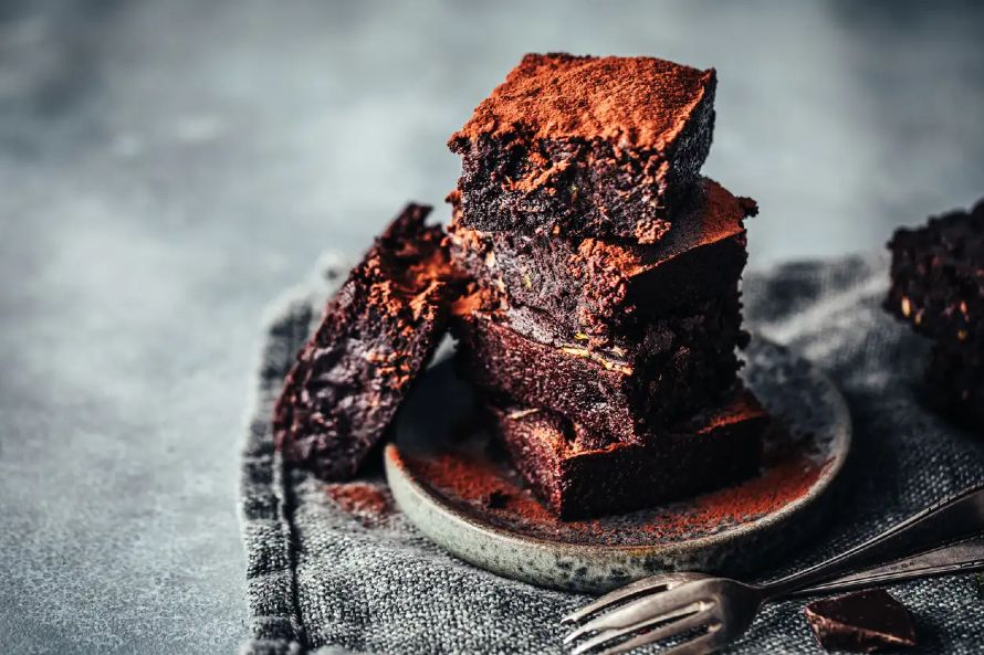 Εύκολο brownie με κακάο, έτοιμο σε 25′