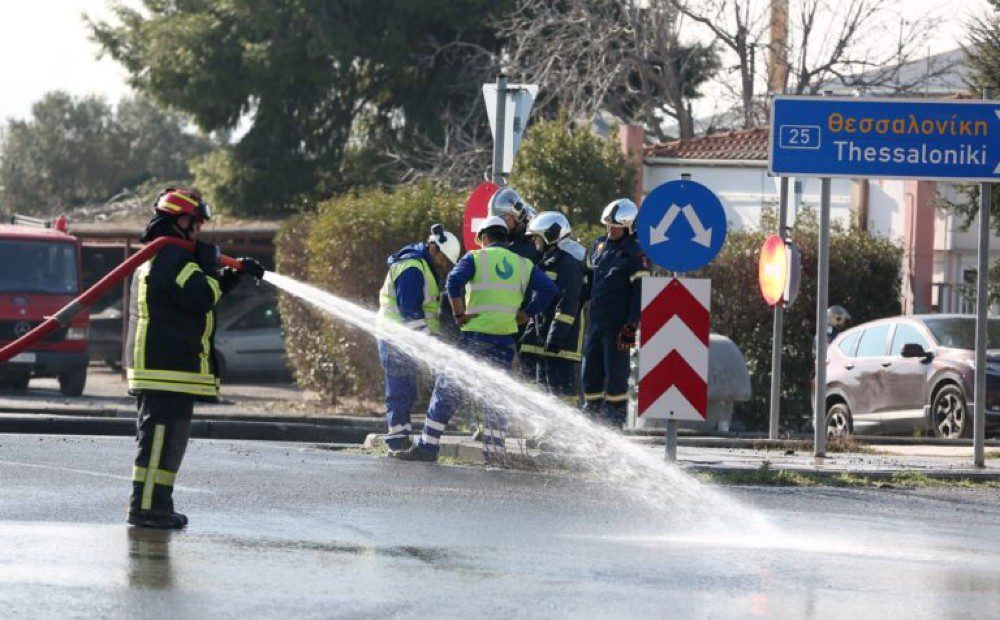 Θεσσαλονίκη: Η ανακοίνωση της Εnaon ΕDA για τη διαρροή φυσικού αερίου στη Θέρμη