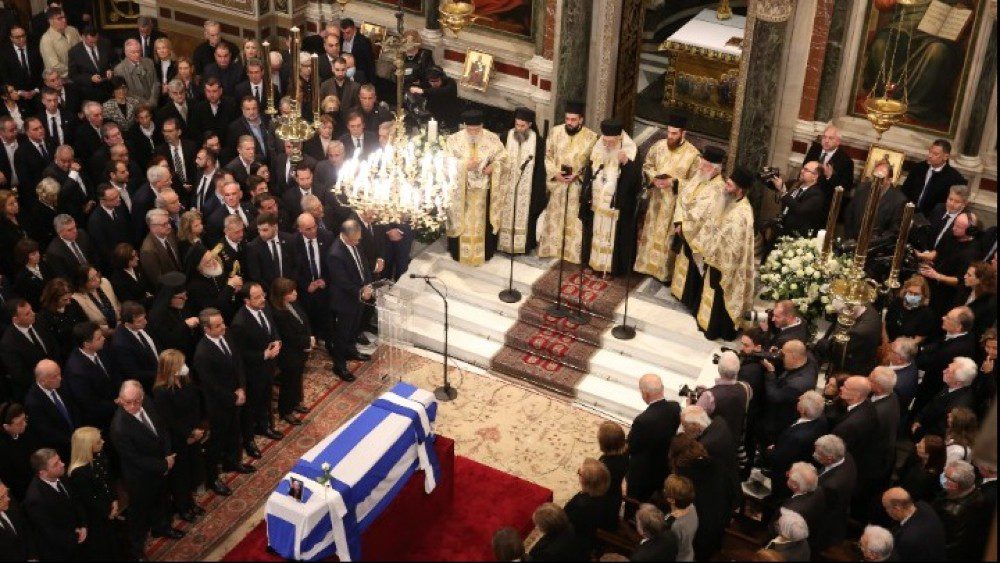 Το τελευταίο αντίο στον Κώστα Σημίτη - Επικήδειοι από Σακελλαροπούλου, Μητσοτάκη, Ανδρουλάκη