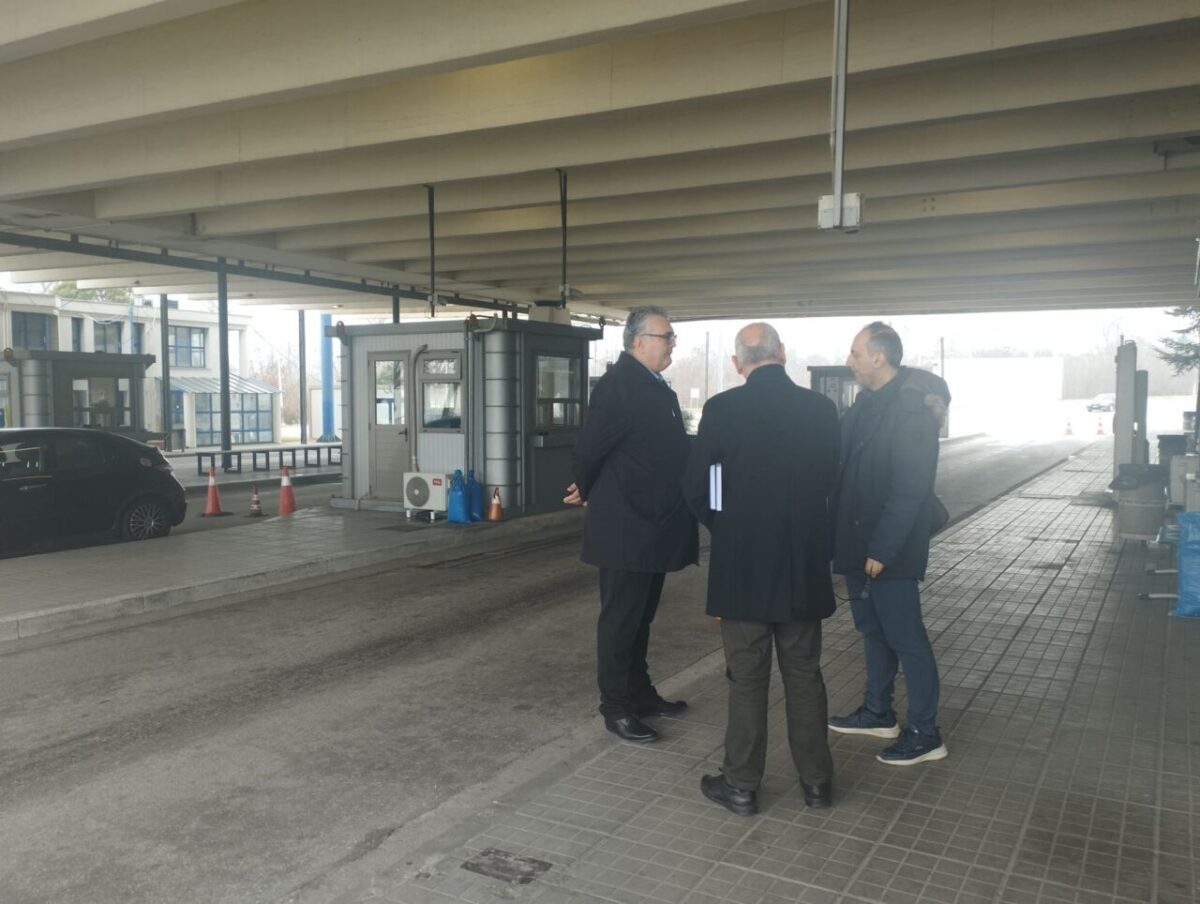 Επίσκεψη του Προέδρου του Επιμελητηρίου Σερρών στο τελωνείο του Προμαχώνα