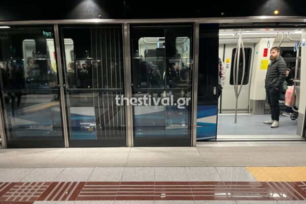 Θεσσαλονίκη: Ακινητοποιήθηκαν συρμοί του μετρό – Καθυστερήσεις στα δρομολόγια