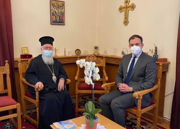 Τάσος Χατζηβασιλείου για τον Αρχιεπίσκοπο Αλβανίας: «Σήμερα, έφυγε ένας ακούραστος «υπηρέτης» της Ορθοδοξίας και του Ελληνισμού»