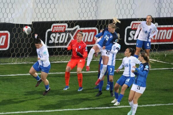 Women΄s Nations League: Ήττα 2-1 με ανατροπή από τη Σλοβενία για την “Γαλανόλευκη”