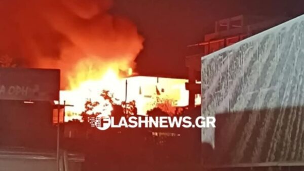 Κρήτη: Μεγάλη φωτιά στα Χανιά – Κάηκε ολοσχερώς σπίτι (video)