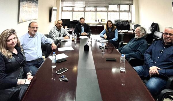 Επίσκεψη του Διαμαντή Γκολιδάκη στη διοίκηση των ΕΑΚ Θεσσαλονίκης