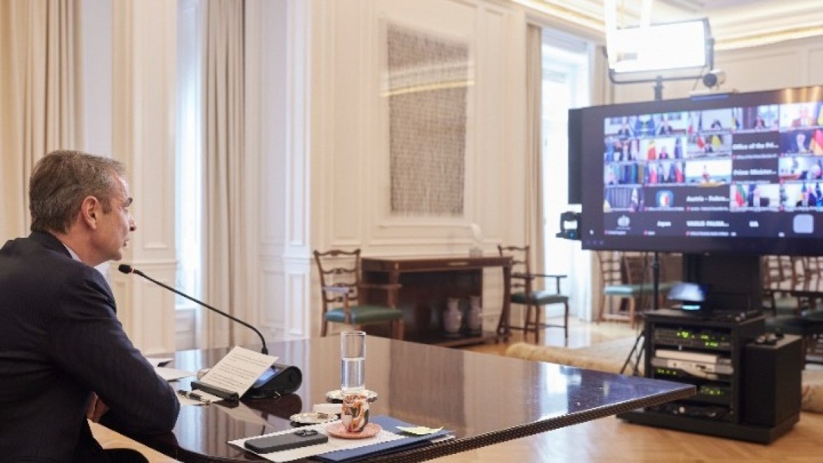 Μητσοτάκη Παρέμβαση Κυρ. Μητσοτάκη για την Ουκρανία: Η Ελλάδα υποστηρίζει την κυριαρχία και την εδαφική ακεραιότητα της χώρας