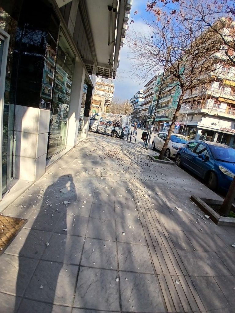 Σέρρες: Μεγάλος κίνδυνος στην Μεγάλου Αλεξάνδρου