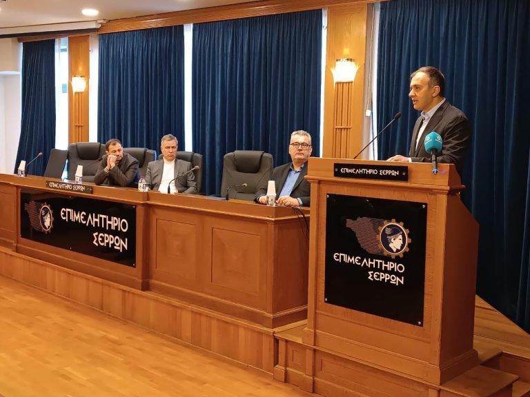 ΥΦΥΠΕΞ Χατζηβασιλείου στο σχολείο επιμόρφωσης αγροτών και κτηνοτρόφων στις Σέρρες: «Μέλημά μου είναι η στήριξη του πρωτογενούς τομέα»