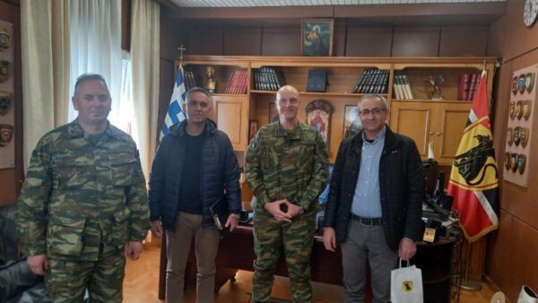 Σέρρες: Αντιπροσωπεία του Δ.Σ. της Ε.Σ.ΠΕ.Ε.Σ. συναντήθηκε με τον Ταξίαρχο Σερρών κ. Λιάμπα Γεώργιο