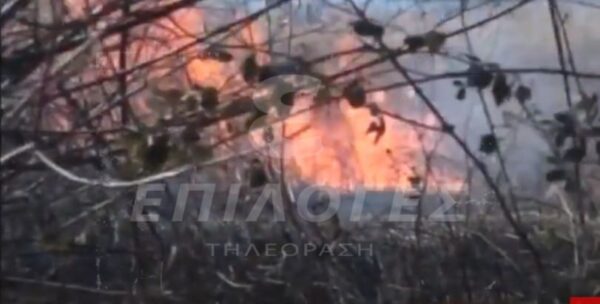 Τρία πρόστιμα από 500 ευρώ για καύση υπολειμμάτων καλλιεργειών στις Σέρρες
