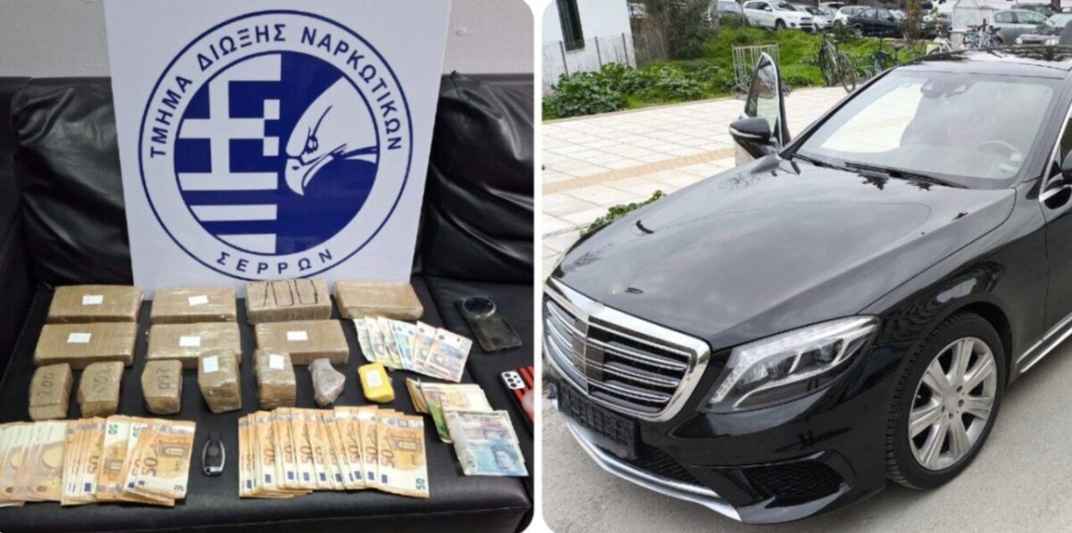 Δίωξη Σερρών: 2 συλλήψεις για εισαγωγή και διακίνηση ναρκωτικών - video