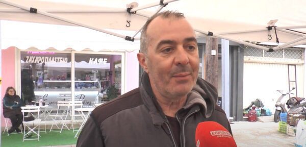 Λαϊκή αγορά Σερρών παραμονή 25ης Μαρτίου: Μόνο τα βασικά αγόρασαν οι καταναλωτές