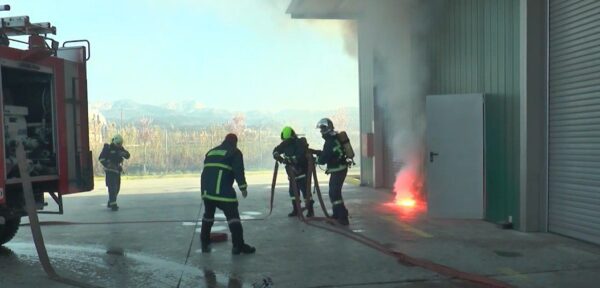 Άσκηση Ετοιμότητας της Πυροσβεστικής Υπηρεσίας στην Μηδική Σερρών - video