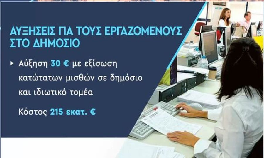 Αυξήσεις στους δημόσιους υπαλλήλους: Αναλυτικός οδηγός