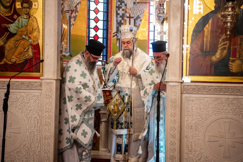 Σερρών Θεολόγος: «Ο Σταυρός του Κυρίουείναι ζωή και Ανάστασις για τον λαό Του»
