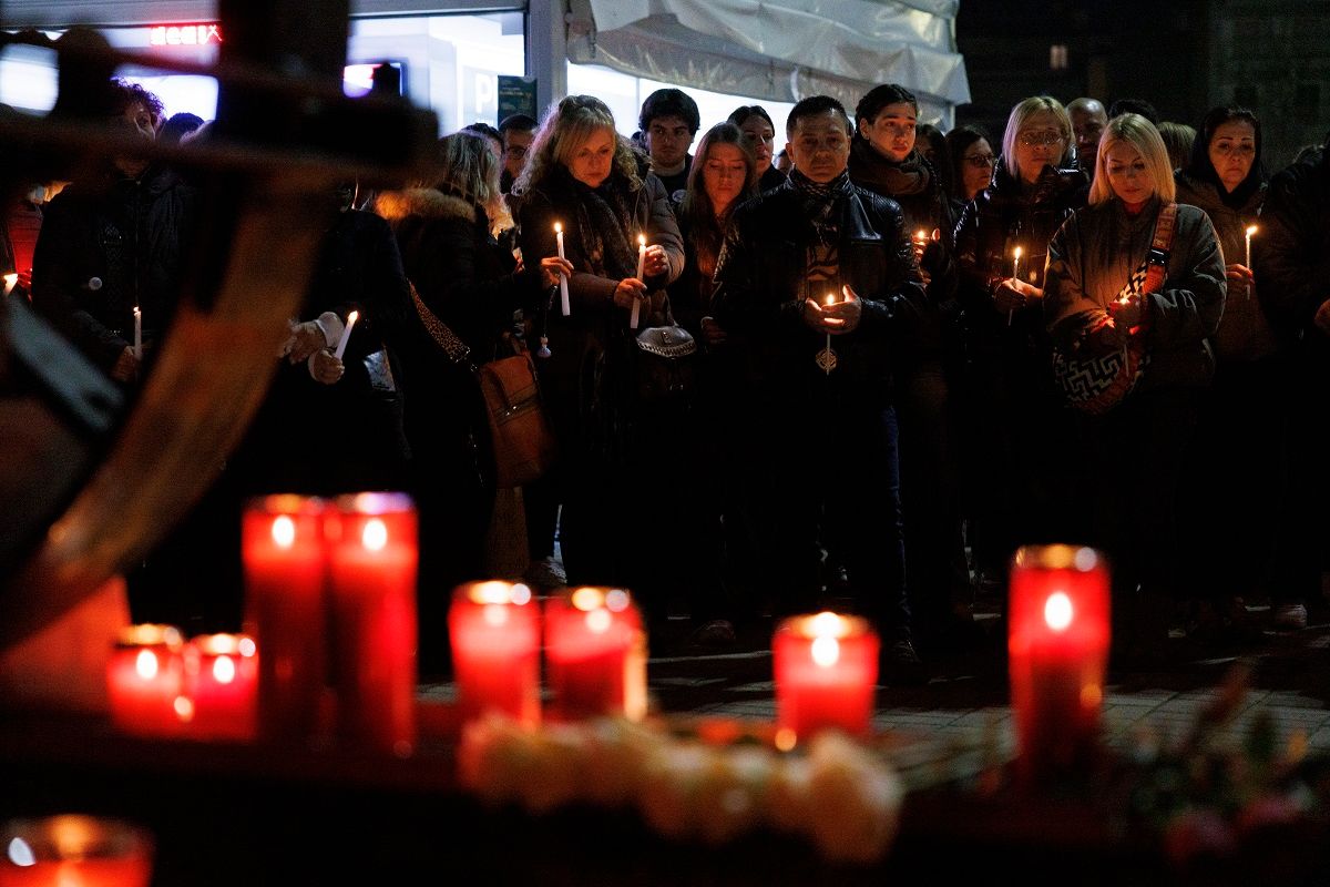Εκδήλωση μνήμης για τα θύματα των Τεμπών στον Νέο Σιδηροδρομικό Σταθμό