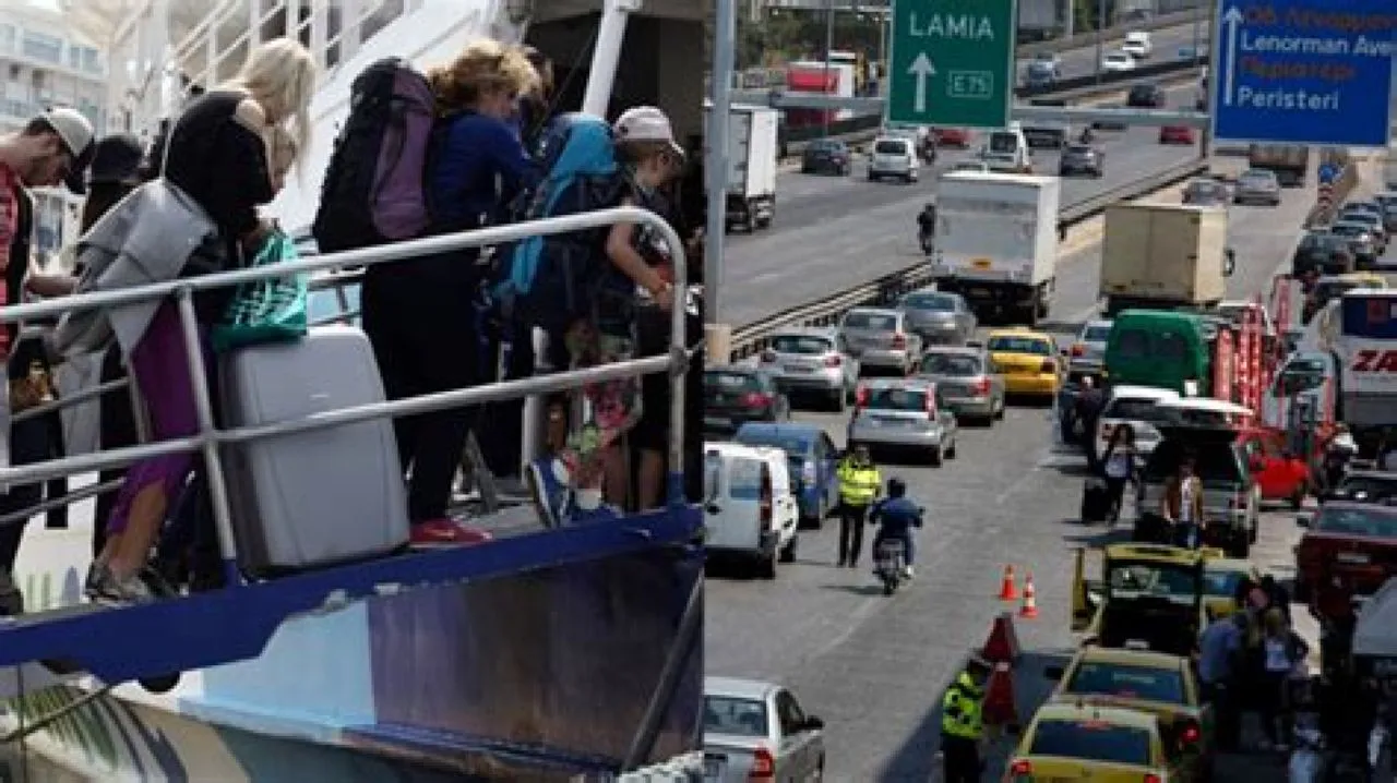 Εγκαταλείπουν την Αθήνα οι εκδρομείς του Πάσχα – Γεμάτα αναχωρούν πλοία και ΚΤΕΛ
